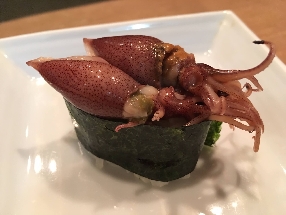 Calmar luciole (Hotaru ika)