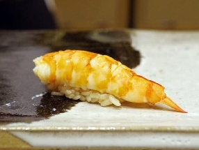Crevette tigrée verte (Kuma ebi)