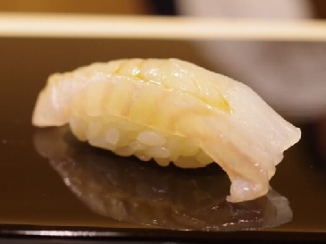 A photo of hirame nigiri
