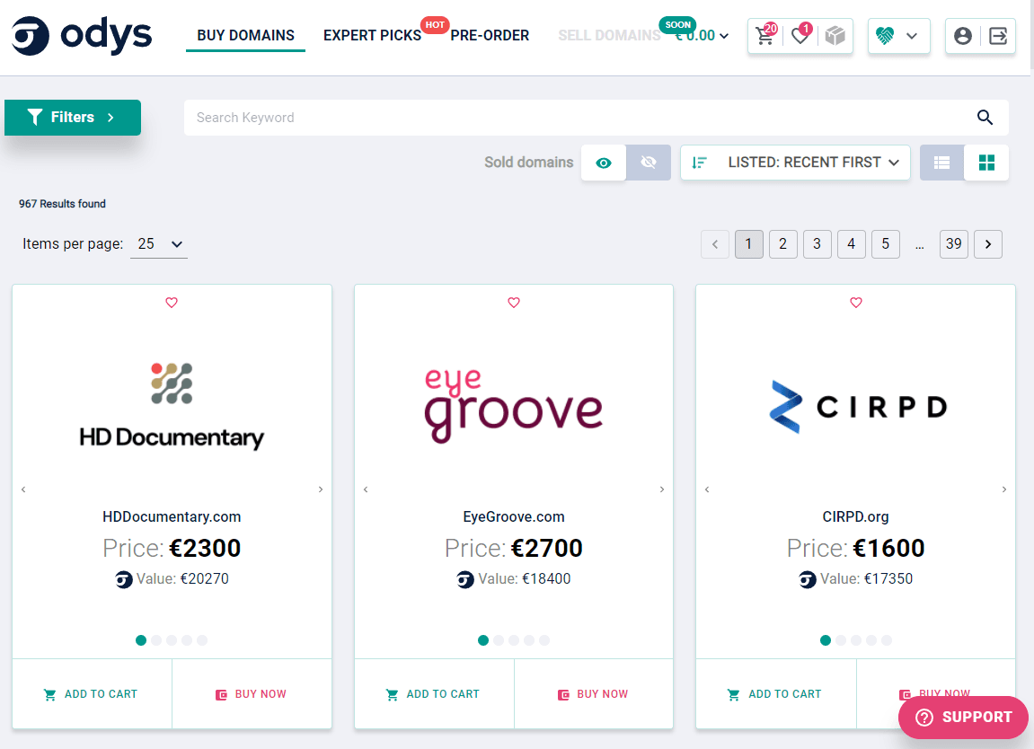 Odys Global Marketplace